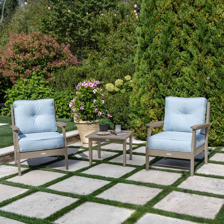 Lehigh Deep Seating 3 Piece Chair and Side Table Set Deep Seating Highwood USA