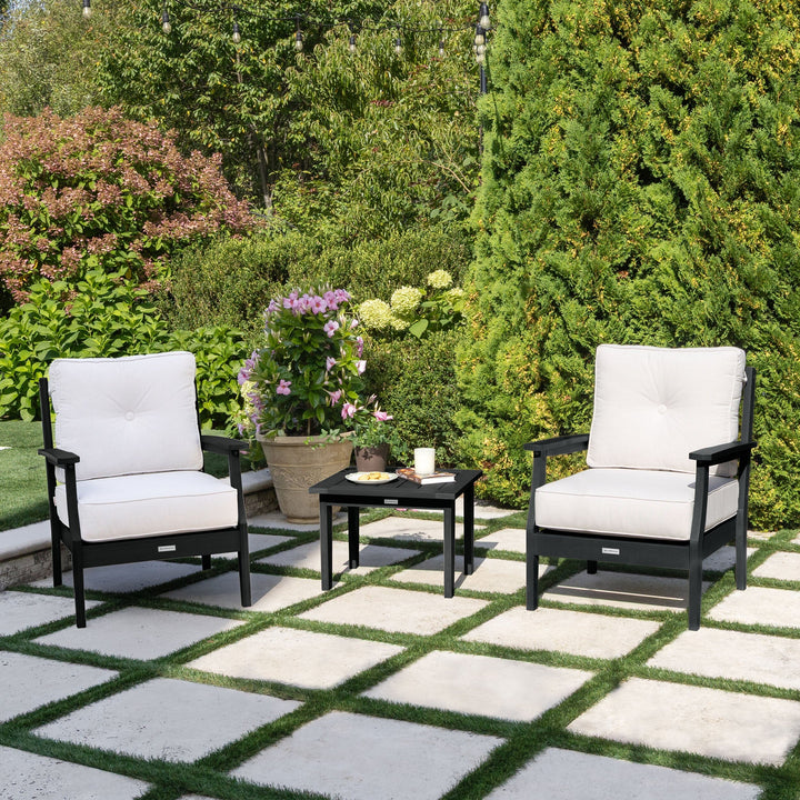 Lehigh Deep Seating 3 Piece Chair and Side Table Set Deep Seating Highwood USA