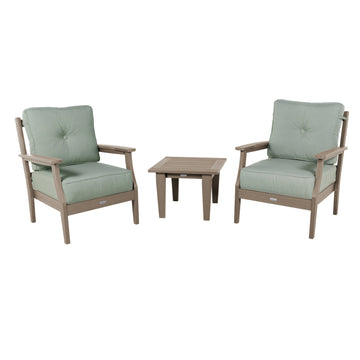 Lehigh Deep Seating 3 Piece Chair and Side Table Set Deep Seating Highwood USA