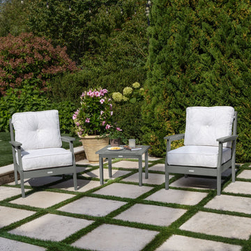 Lehigh Deep Seating 3 Piece Chair and Side Table Set Deep Seating Highwood USA