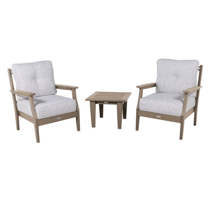 Lehigh Deep Seating 3 Piece Chair and Side Table Set Deep Seating Highwood USA