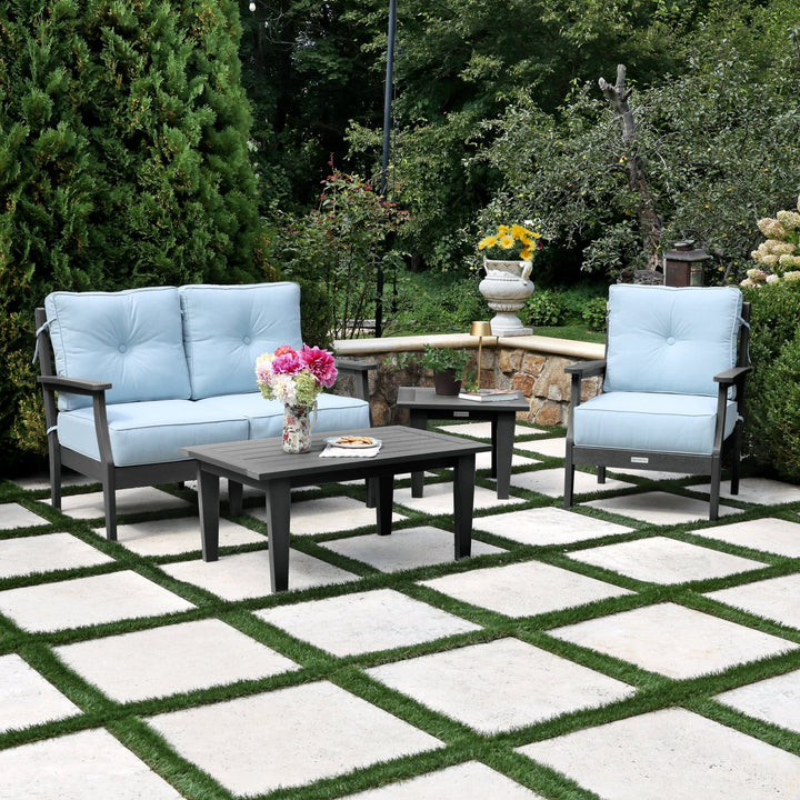 Lehigh Deep Seating 4 Piece Loveseat and Chair Set Deep Seating Highwood USA