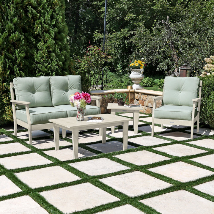 Lehigh Deep Seating 4 Piece Loveseat and Chair Set Deep Seating Highwood USA