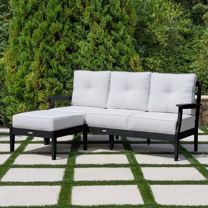 Lehigh Deep Seating 2 Piece Couch and Ottoman Set Deep Seating Highwood USA