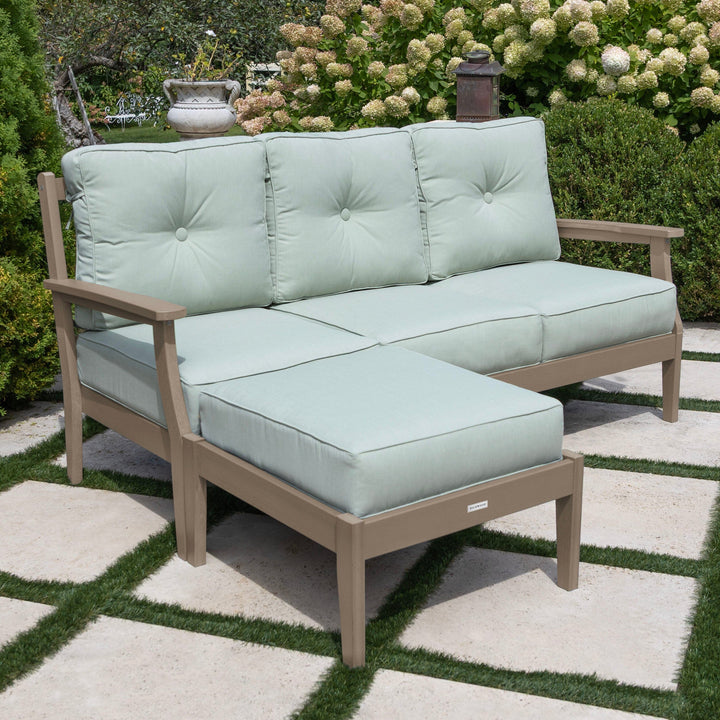 Lehigh Deep Seating 2 Piece Couch and Ottoman Set Deep Seating Highwood USA