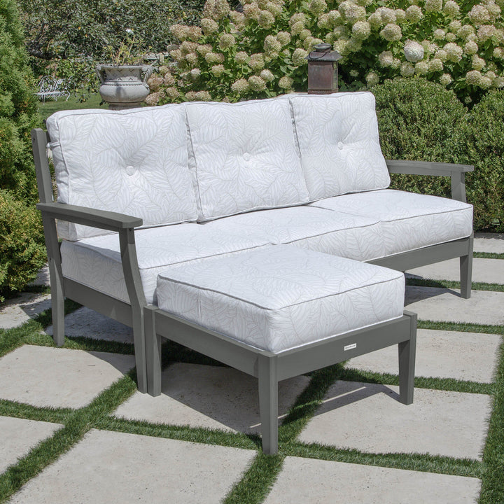 Lehigh Deep Seating 2 Piece Couch and Ottoman Set Deep Seating Highwood USA