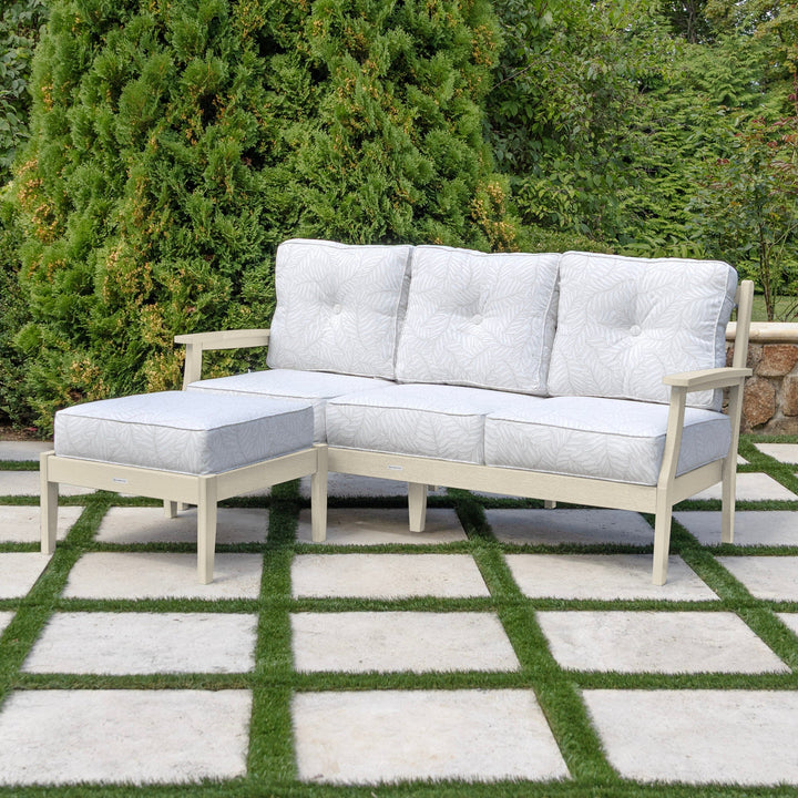 Lehigh Deep Seating 2 Piece Couch and Ottoman Set Deep Seating Highwood USA