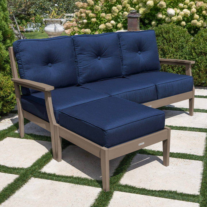 Lehigh Deep Seating 2 Piece Couch and Ottoman Set Deep Seating Highwood USA