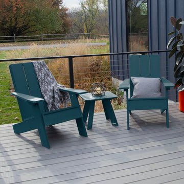 Italica Modern Adirondack 3-Piece Set Kitted Sets Highwood USA