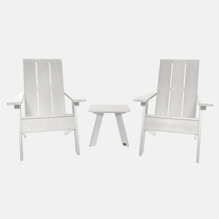 Italica Modern Adirondack 3-Piece Set Kitted Sets Highwood USA White