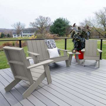 Italica Modern Adirondack 4-Piece Set Kitted Sets Highwood USA