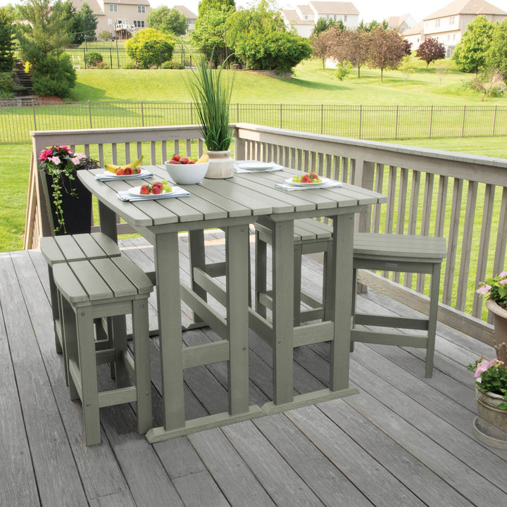 Lehigh 6pc Counter Height Balcony Set Dining Highwood USA