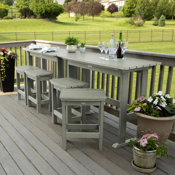 Lehigh 6pc Counter Height Balcony Set Dining Highwood USA