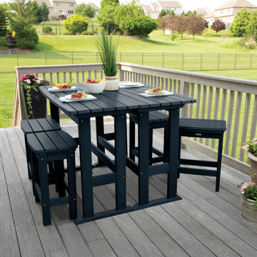 Lehigh 6pc Counter Height Balcony Set Dining Highwood USA