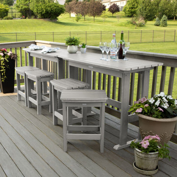 Lehigh 6pc Counter Height Balcony Set Dining Highwood USA