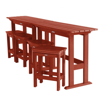 Lehigh 6pc Counter Height Balcony Set Dining Highwood USA
