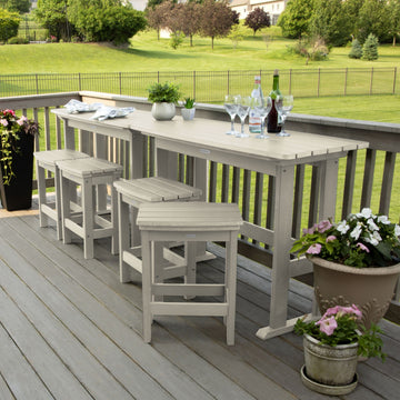 Lehigh 6pc Counter Height Balcony Set Dining Highwood USA