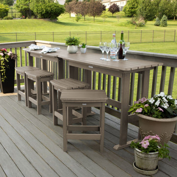 Lehigh 6pc Counter Height Balcony Set Dining Highwood USA