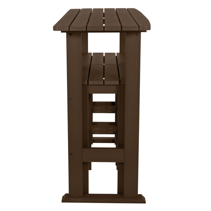 Lehigh 3pc Bar Height Balcony Set Dining Highwood USA