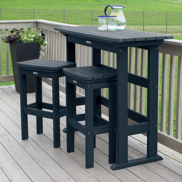 Lehigh 3pc Bar Height Balcony Set Dining Highwood USA