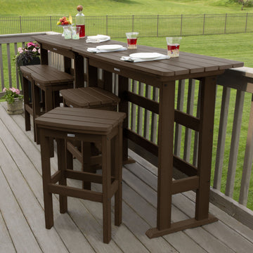 Lehigh 6pc Bar Height Balcony Set Dining Highwood USA