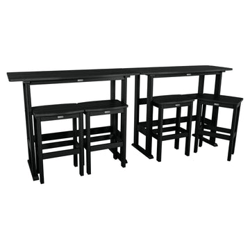 Lehigh 6pc Bar Height Balcony Set Dining Highwood USA