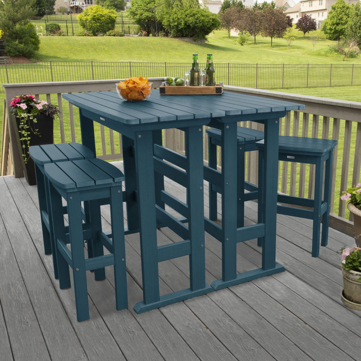 Lehigh 6pc Bar Height Balcony Set Dining Highwood USA
