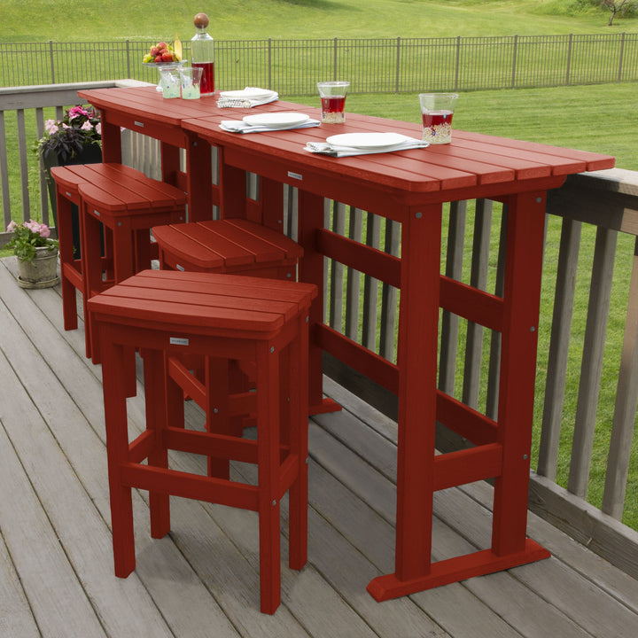 Lehigh 6pc Bar Height Balcony Set Dining Highwood USA