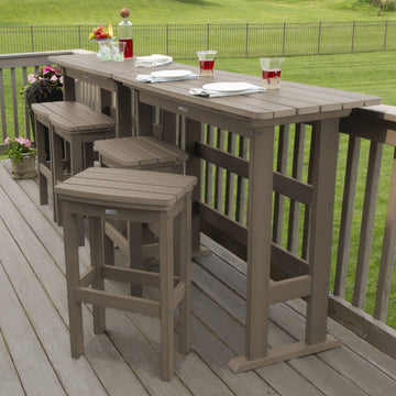 Lehigh 6pc Bar Height Balcony Set Dining Highwood USA