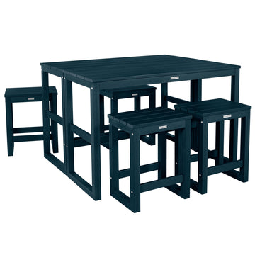 Monroe Modern Counter Height Balcony 6 Piece Set Dining Highwood USA