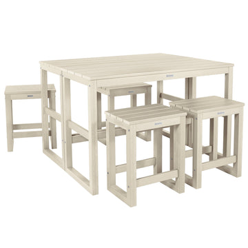 Monroe Modern Counter Height Balcony 6 Piece Set Dining Highwood USA