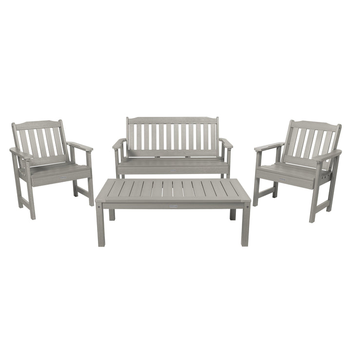 Lehigh Garden Conversation Set Kitted Sets Highwood USA Harbor Gray