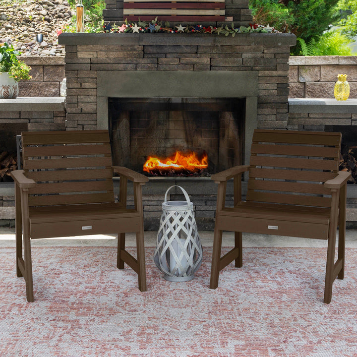 Set of 2 Weatherly Garden Chairs Kitted Sets Highwood USA