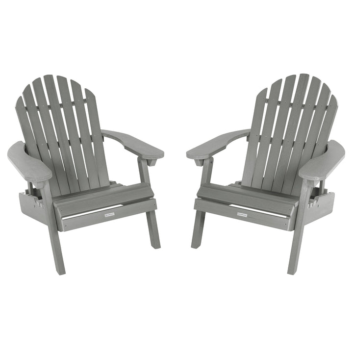 Set of 2 Hamilton Reclining Adirondack Chairs Adirondack Chairs Highwood USA Coastal Teak