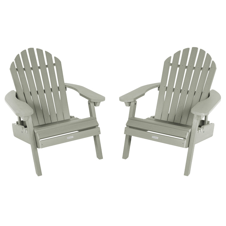 Set of 2 Hamilton Reclining Adirondack Chairs Adirondack Chairs Highwood USA Eucalyptus