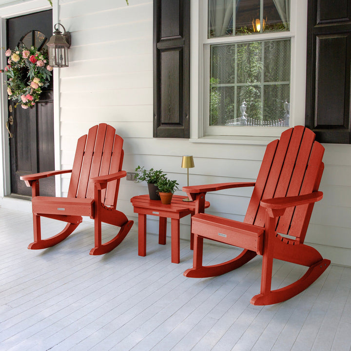 Classic Westport Rocking Chair and Table Set Kitted Sets Highwood USA
