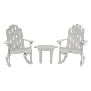 Classic Westport Rocking Chair and Table Set Kitted Sets Highwood USA White