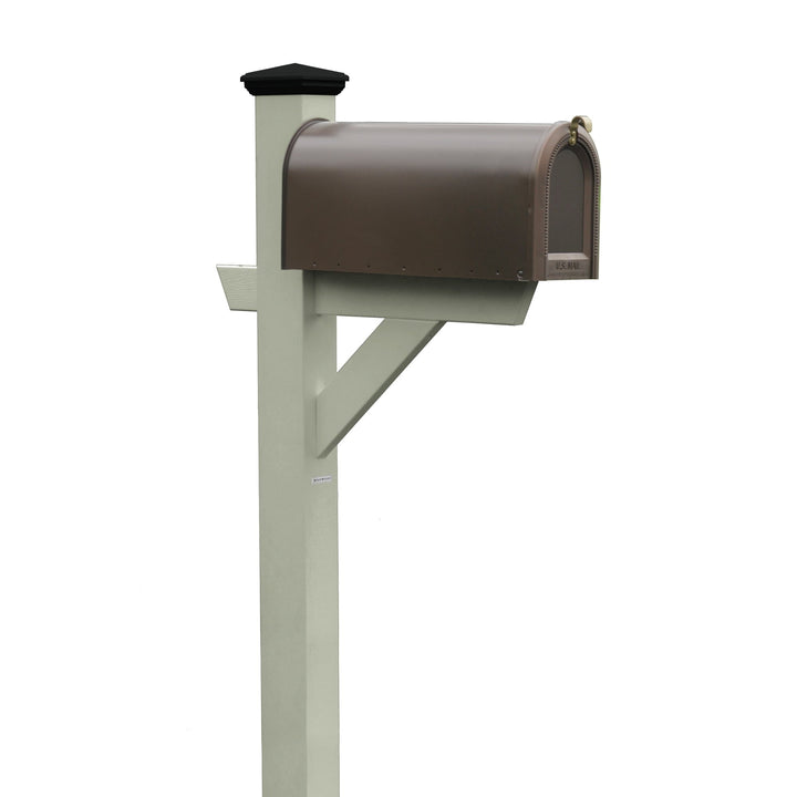 Hazleton Mailbox Post Outdoor Structures Highwood USA Eucalyptus