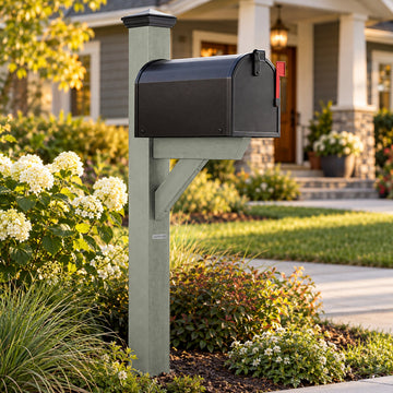 Hazleton Mailbox Post Outdoor Structures Highwood USA