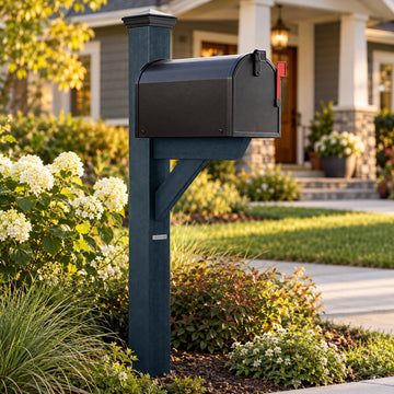 Hazleton Mailbox Post Outdoor Structures Highwood USA