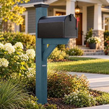 Hazleton Mailbox Post Outdoor Structures Highwood USA