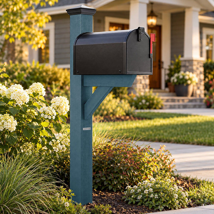Hazleton Mailbox Post Outdoor Structures Highwood USA