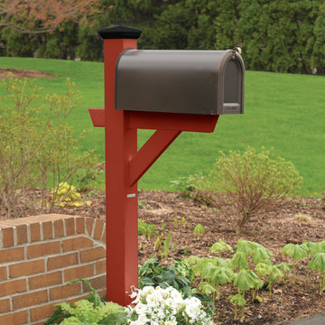Hazleton Mailbox Post Outdoor Structures Highwood USA