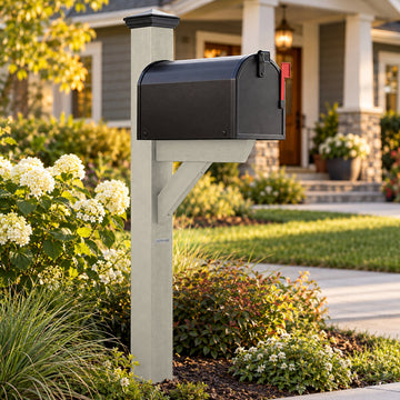 Hazleton Mailbox Post Outdoor Structures Highwood USA