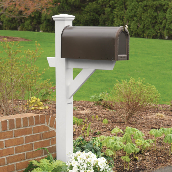 Hazleton Mailbox Post Outdoor Structures Highwood USA