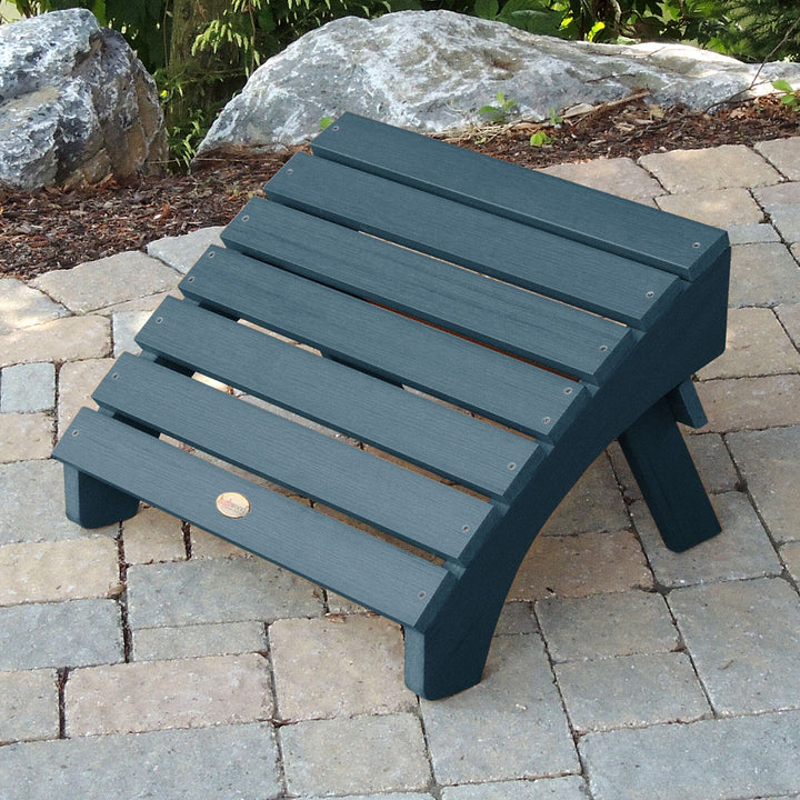 Refurbished Folding Adirondack Ottoman Ottoman Highwood USA