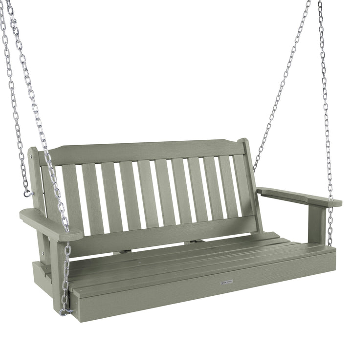 Lehigh Porch Swing - 4ft BenchSwing Highwood USA Eucalyptus