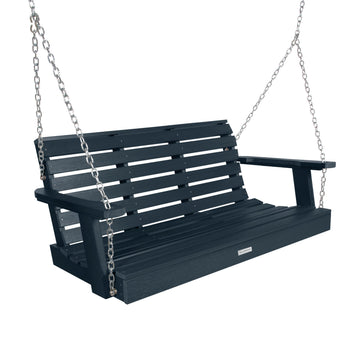 Weatherly Porch Swing - 4ft BenchSwing Highwood USA Federal Blue