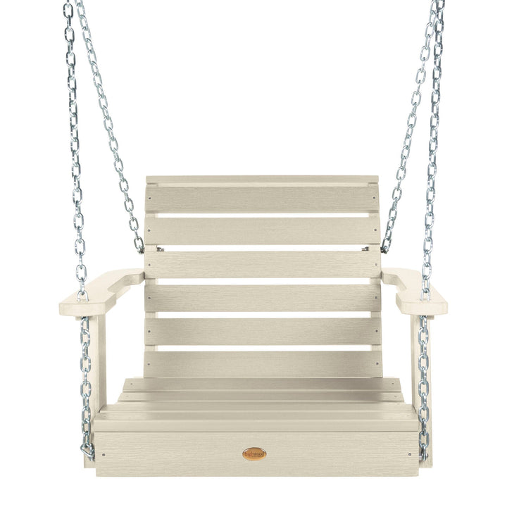 Refurbished Weatherly Single Seat Swing BenchSwing Highwood USA