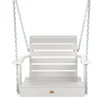 Refurbished Weatherly Single Seat Swing BenchSwing Highwood USA